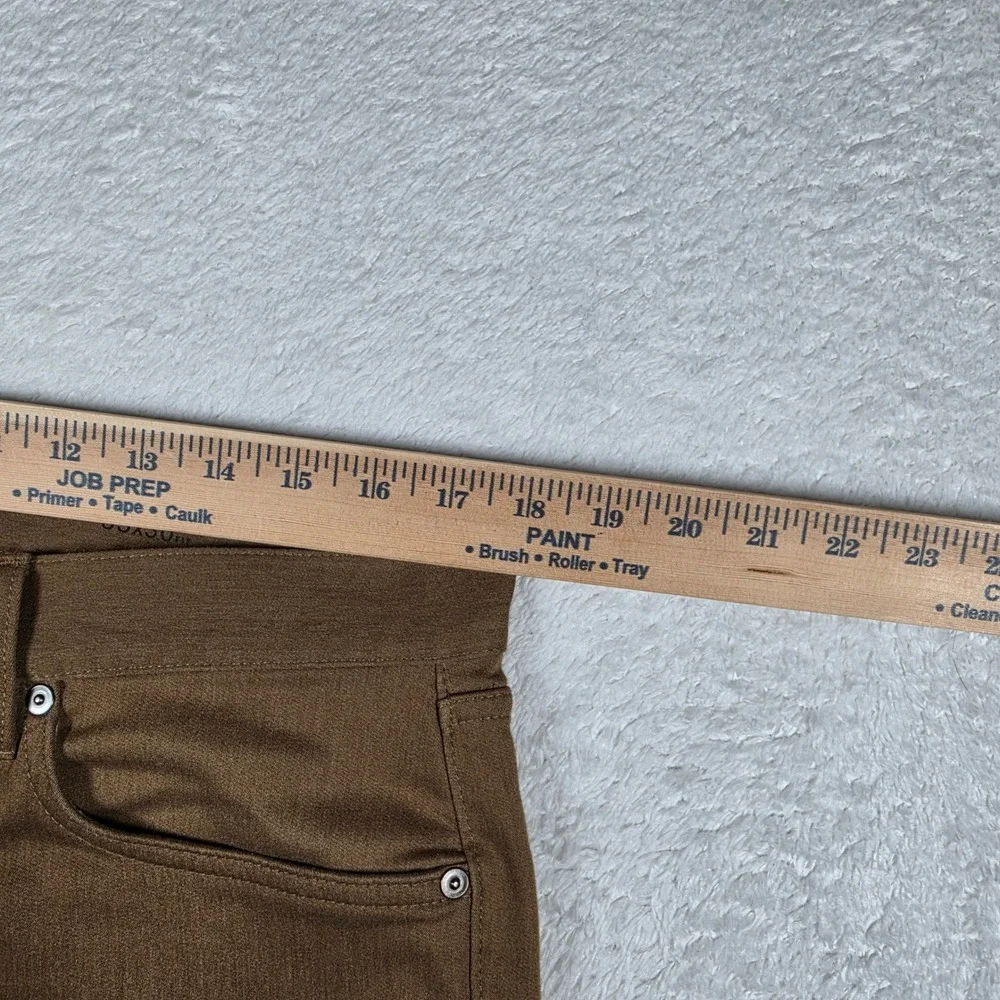 NEW Banana Republic Traveler Slim Fit Mens 33x30 Brown Spandex Stretch 700055010
